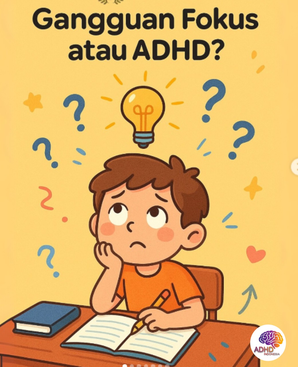 ADHD dan Kesulitan Fokus Anak: Edukasi untuk Keluarga di Kabupaten Bima