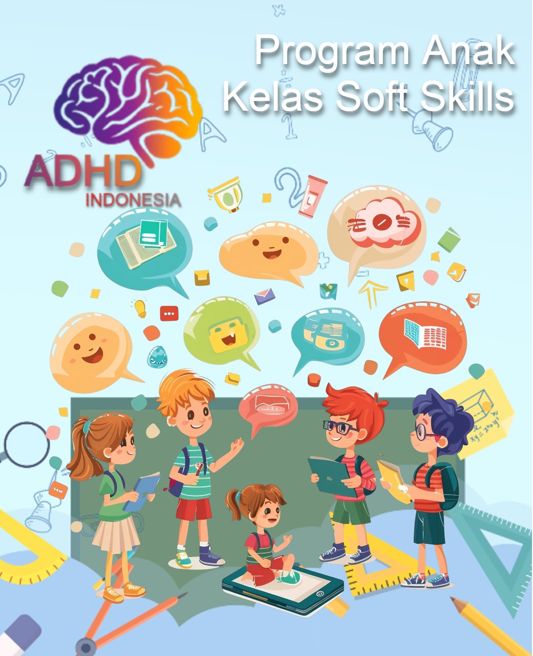 Program ADHD Indonesia Kabupaten Bima Kelas Soft Skills Anak ADHD